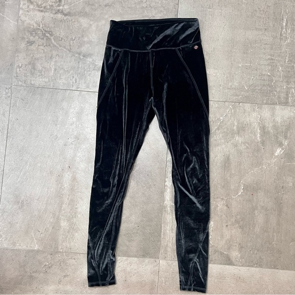 Calia High rise velvet leggings - Picture 2 of 5